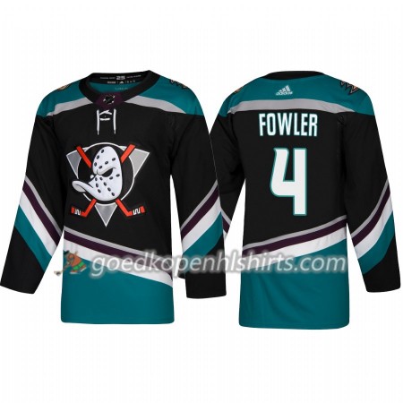 Anaheim Ducks Cam Fowler 4 Adidas 2018-2019 Alternate Authentic Shirt - Mannen